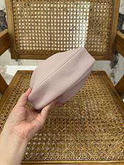 Teen Celine Lulu In Grained Calfskin Light Pink - 24x21x5cm - 6