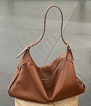 Celine Large Romy In Supple Grained Calfskin Tan - 43x24.5x8cm - 1