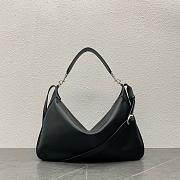 Celine Large Romy In Supple Grained Calfskin Black - 43x24.5x8cm - 5