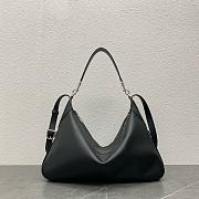 Celine Large Romy In Supple Grained Calfskin Black - 43x24.5x8cm - 4