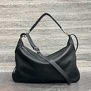 Celine Large Romy In Supple Grained Calfskin Black - 43x24.5x8cm - 3