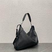 Celine Large Romy In Supple Grained Calfskin Black - 43x24.5x8cm - 2