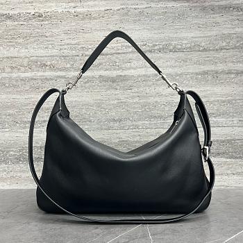 Celine Large Romy In Supple Grained Calfskin Black - 43x24.5x8cm