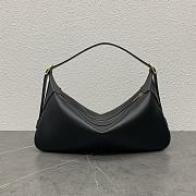 Celine Medium Romy In Supple Grained Calfskin Black - 34x16x5cm - 4
