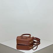 Celine Mini Bowling Bag In Smooth Calfskin Tan - 20x15x5cm - 3