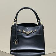 Celine Medium Annabel Bag In Supple Calfskin Black - 36.5x28.5x10cm - 1