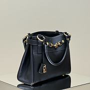 Celine Medium Annabel Bag In Supple Calfskin Black - 36.5x28.5x10cm - 6