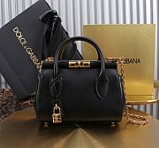 Dolce & Gabbana Mini Marlene Day Bag Black - 19x13.5x7cm - 1