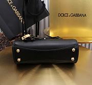 Dolce & Gabbana Mini Marlene Day Bag Black - 19x13.5x7cm - 5