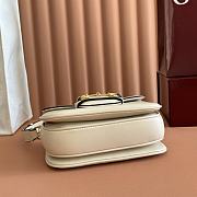 Gucci Horsebit 1955 Small Shoulder Bag White - 20.5x14.5x5cm - 6