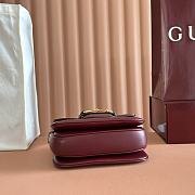 Gucci Horsebit 1955 Small Shoulder Bag Red - 20.5x14.5x5cm - 3