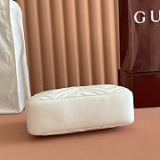 Gucci GG Marmont Small Camera Bag White - 24x15x8cm - 5