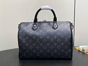 LV Speedy Soft 30 Monogram Eclipse Black M15102 - 30x21x17cm  - 4