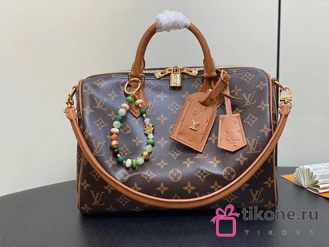 LV Speedy Soft 30 Boho Monogram Canvas N87212 - 30x21x17cm - 1