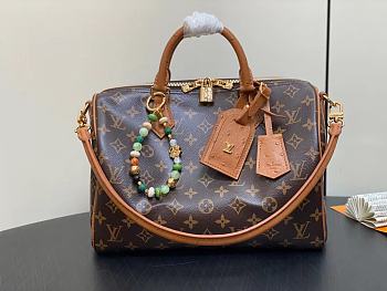 LV Speedy Soft 30 Boho Monogram Canvas N87212 - 30x21x17cm