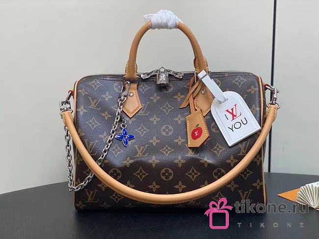 LV 57th Street NYC Speedy Soft 30 Monogram Canvas M12803 - 30x21x17cm - 1
