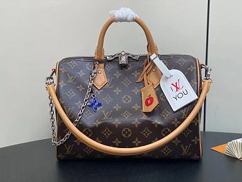 LV 57th Street NYC Speedy Soft 30 Monogram Canvas M12803 - 30x21x17cm