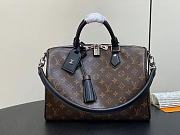 LV Speedy Soft 30 Dark Monogram Canvas Black M12243 - 30x21x17cm - 1