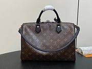 LV Speedy Soft 30 Dark Monogram Canvas Black M12243 - 30x21x17cm - 6
