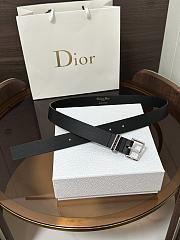 Dior Night Code Belt Smooth Calfskin Black 25mm - 2