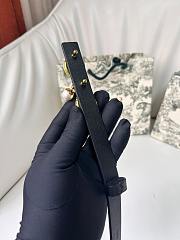 Dior Le Nœud de Dior Belt Black 18mm - 2