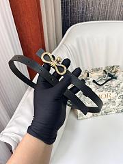 Dior Le Nœud de Dior Belt Black 18mm - 5
