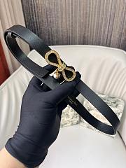Dior Le Nœud de Dior Belt Black 18mm - 6