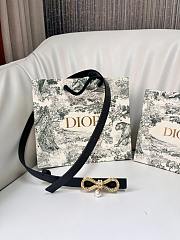 Dior Le Nœud de Dior Belt Black 18mm - 1