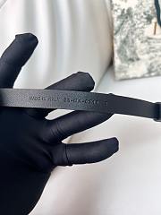 Dior 30 Montaigne Pearls Belt Black 15mm - 5