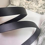 Dior 30 Montaigne Belt Black 25mm - 6