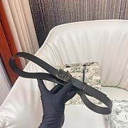 Dior 30 Montaigne Belt Black 25mm - 3