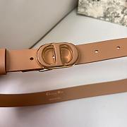 Dior 30 Montaigne Belt Beige 25mm - 6