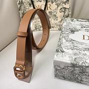 Dior 30 Montaigne Belt Beige 25mm - 4