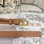 Dior 30 Montaigne Belt Beige 25mm - 2