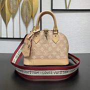 LV Travels With Grace Coddington Alma BB Meowgram M25728 - 23.5x17.5x11.5cm - 3