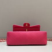 Chanel Jumbo Quilted Lambskin Hot Pink Gold Hardware - 30x19.5x10cm - 5