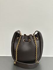 YSL Saint Laurent Supple Bucket Bag in Brown - 28x22x9cm - 3