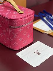 LV Nice Mini Monogram Heritage Pink - 20x13.5x12cm - 2