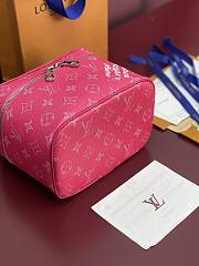 LV Nice Mini Monogram Heritage Pink - 20x13.5x12cm - 5