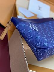 LV Pochette Voyage Souple Monogram Heritage Blue - 30x21x7.5cm - 2