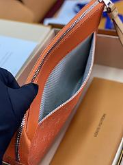 LV Pochette Voyage Souple Monogram Heritage Orange - 30x21x7.5cm - 4