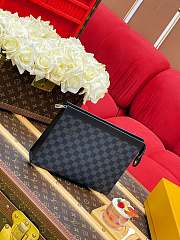 LV Pochette Voyage MM Damier Graphite - 27x21x6cm - 5