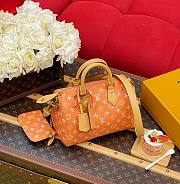 LV Speedy P9 Bandouliere 25 Autres Cuirs Monogram Summer Peach M13912 - 25x15x15cm - 1