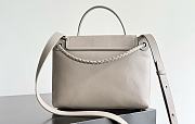 Bottega Veneta Small Ciao Ciao Limestone - 26x19x10.5cm - 5