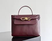 Bottega Veneta Small Ciao Ciao Burgundy - 26x19x10.5cm - 1
