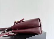 Bottega Veneta Small Ciao Ciao Burgundy - 26x19x10.5cm - 4
