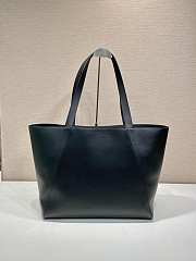 Prada Leather Tote Bag Black 2VG123 - 40x35.5x14cm - 3