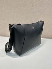 Prada Bag Leather Shoulder Bag Black 2VH177 - 30x27.5x14cm - 4