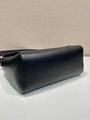 Prada Men's Large Leather Shoulder Bag Black 2VD068 - 30x27.5x15cm - 5