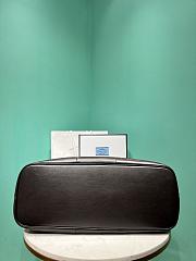 Prada Buckle Nappa Leather Bag With Belt Dark Brown 2VG126 - 48x34x18cm - 3